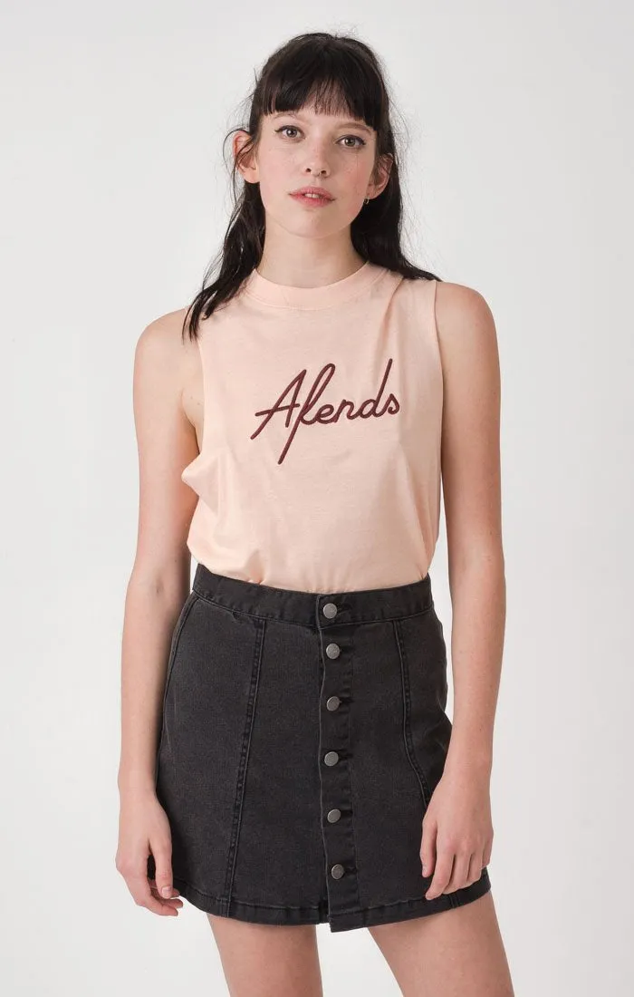 Afends Womens Halifax - Bandcut Tee