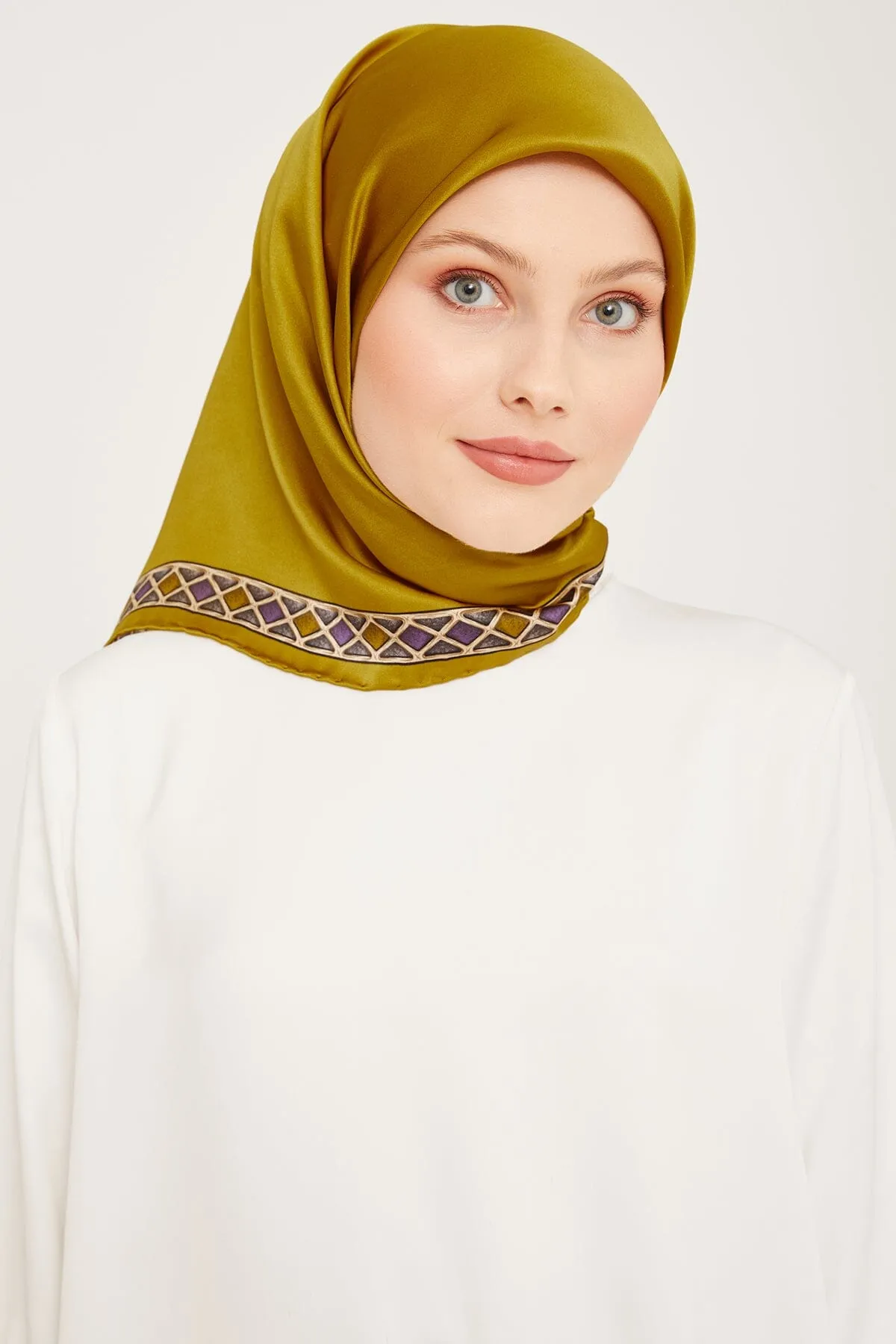 Armine Belle Classy Silk Scarf #1