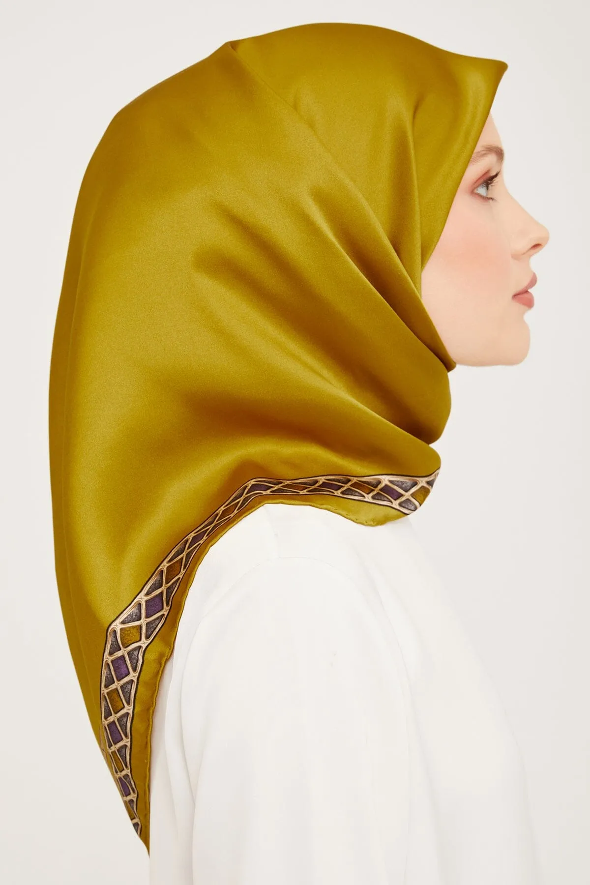 Armine Belle Classy Silk Scarf #1
