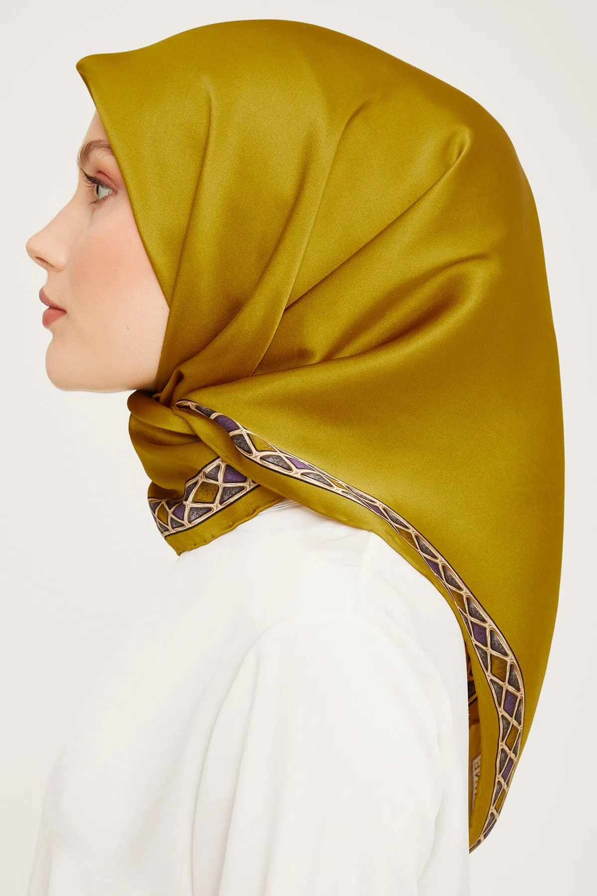Armine Belle Classy Silk Scarf #1