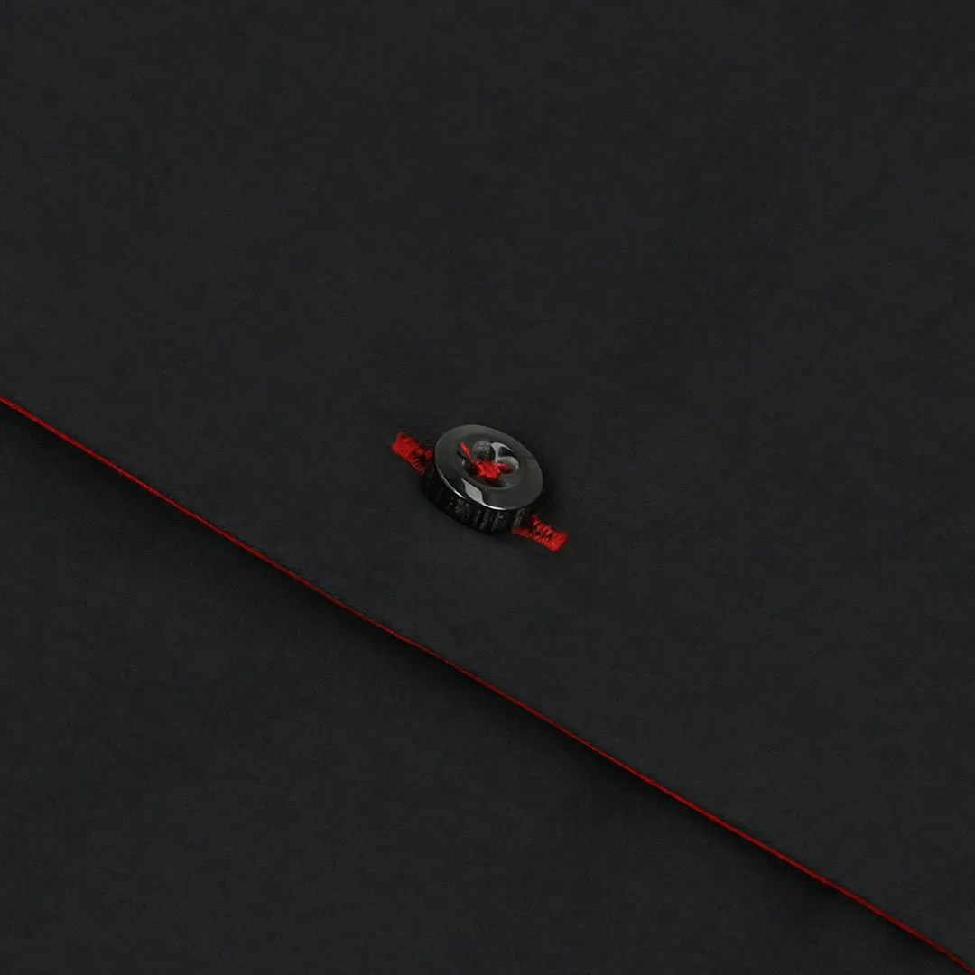 Black With Double Red Inlay OL-157