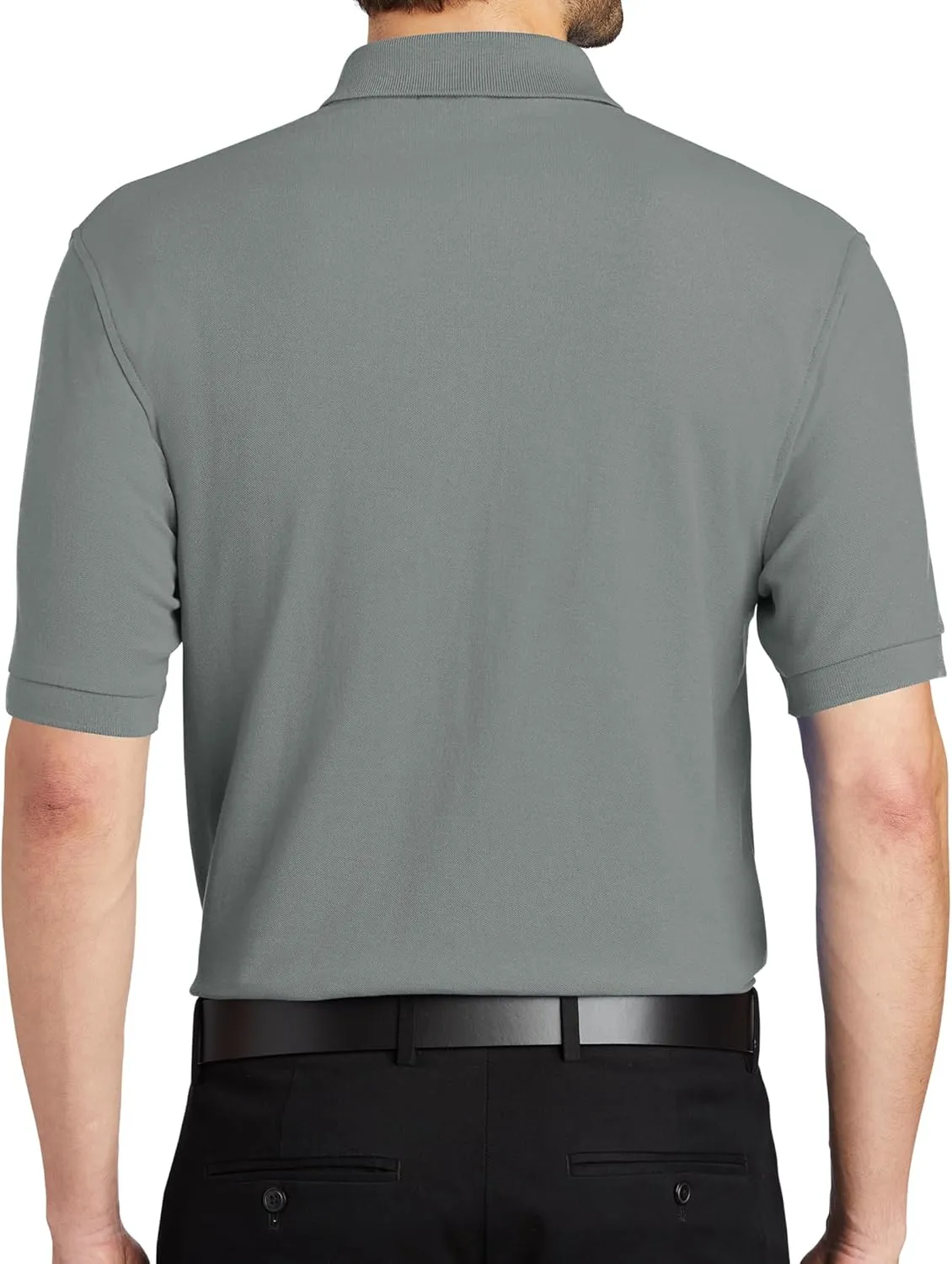 Custom Embroidered Polo Shirt for Men Personalized Embroidery Name Text Logo Golf Tee
