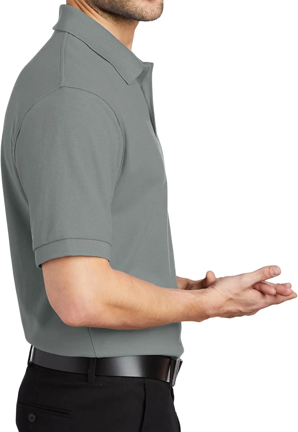 Custom Embroidered Polo Shirt for Men Personalized Embroidery Name Text Logo Golf Tee