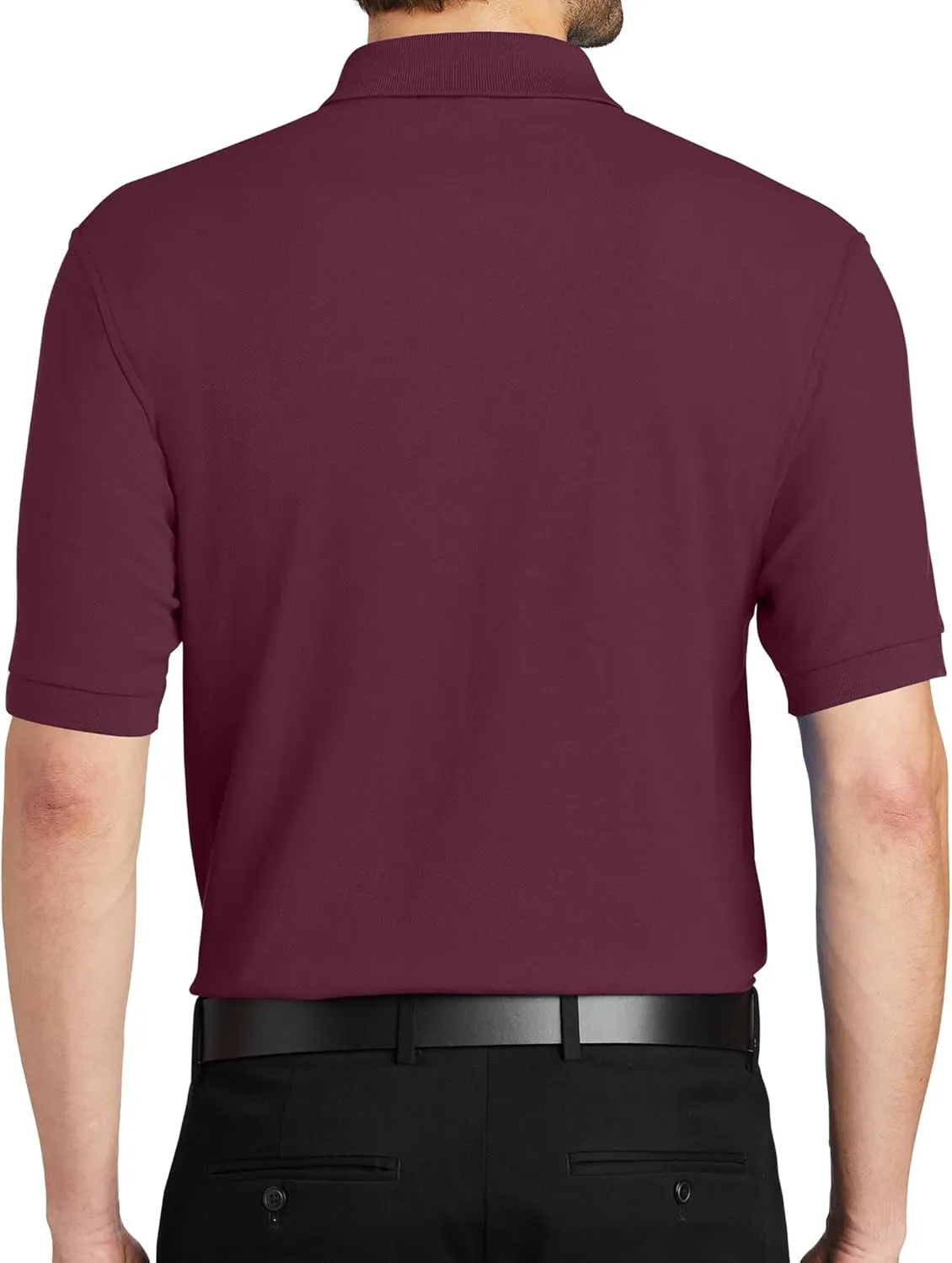 Custom Embroidered Polo Shirts for Men Personalized Embroidery Text Logo Name Company
