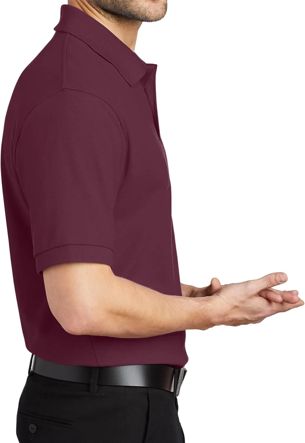 Custom Embroidered Polo Shirts for Men Personalized Embroidery Text Logo Name Company