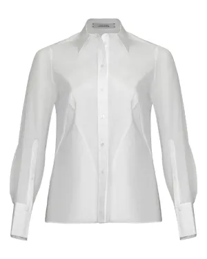 Dorothee Schumacher Poplin Power Blouse White