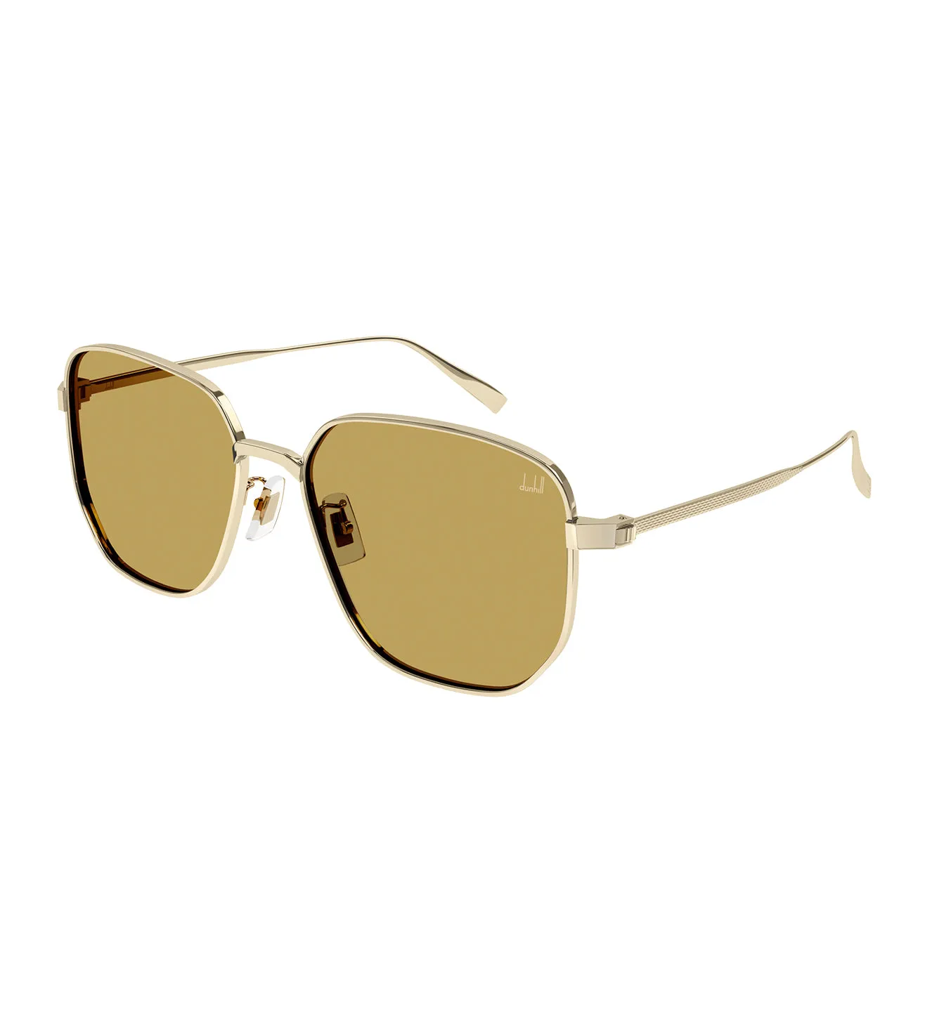 Dunhill Men's Yellow Square Sunglass