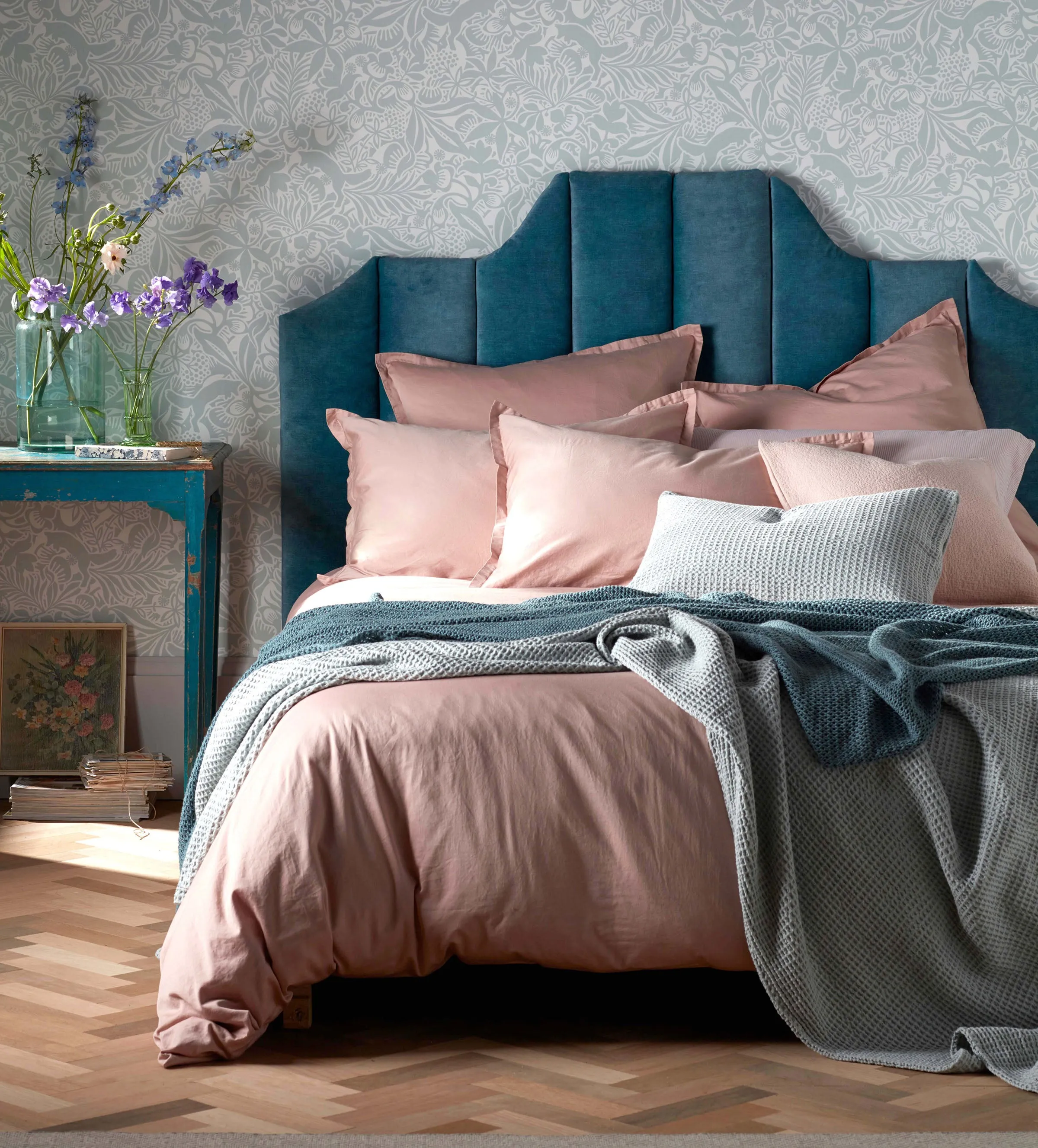 Dusty Pink Super Soft 100% Cotton Fitted Sheet