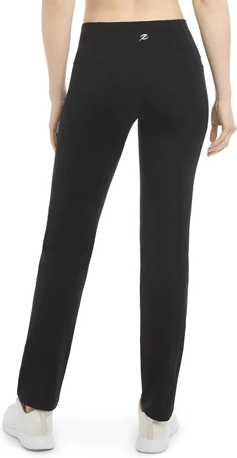Energy Zone Women's Cotton Stretch Pocket Yoga Pants