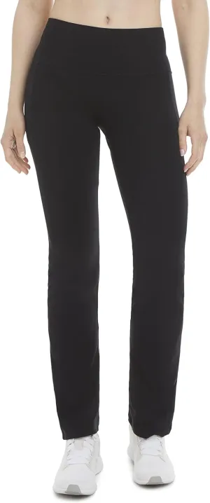 Energy Zone Women's Cotton Stretch Pocket Yoga Pants