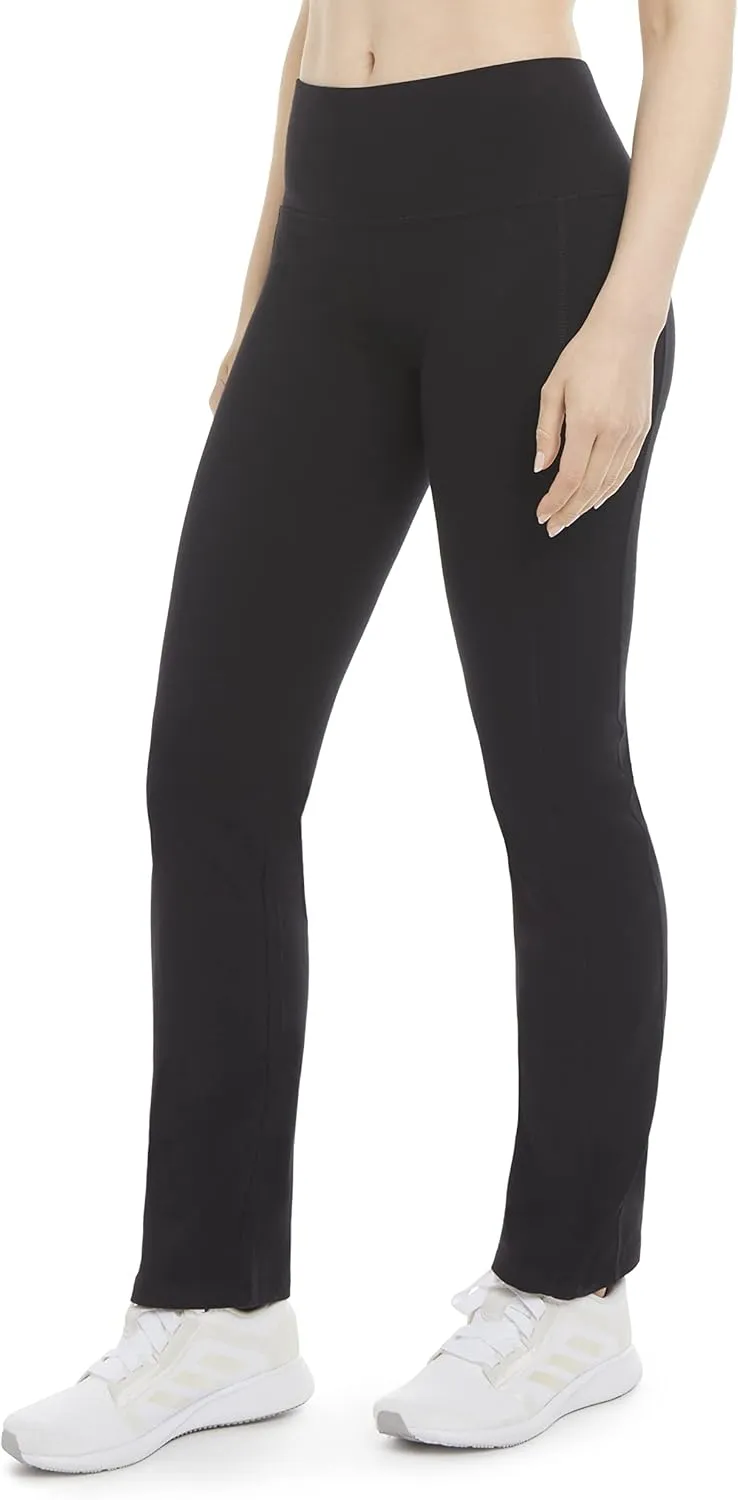 Energy Zone Women's Cotton Stretch Pocket Yoga Pants