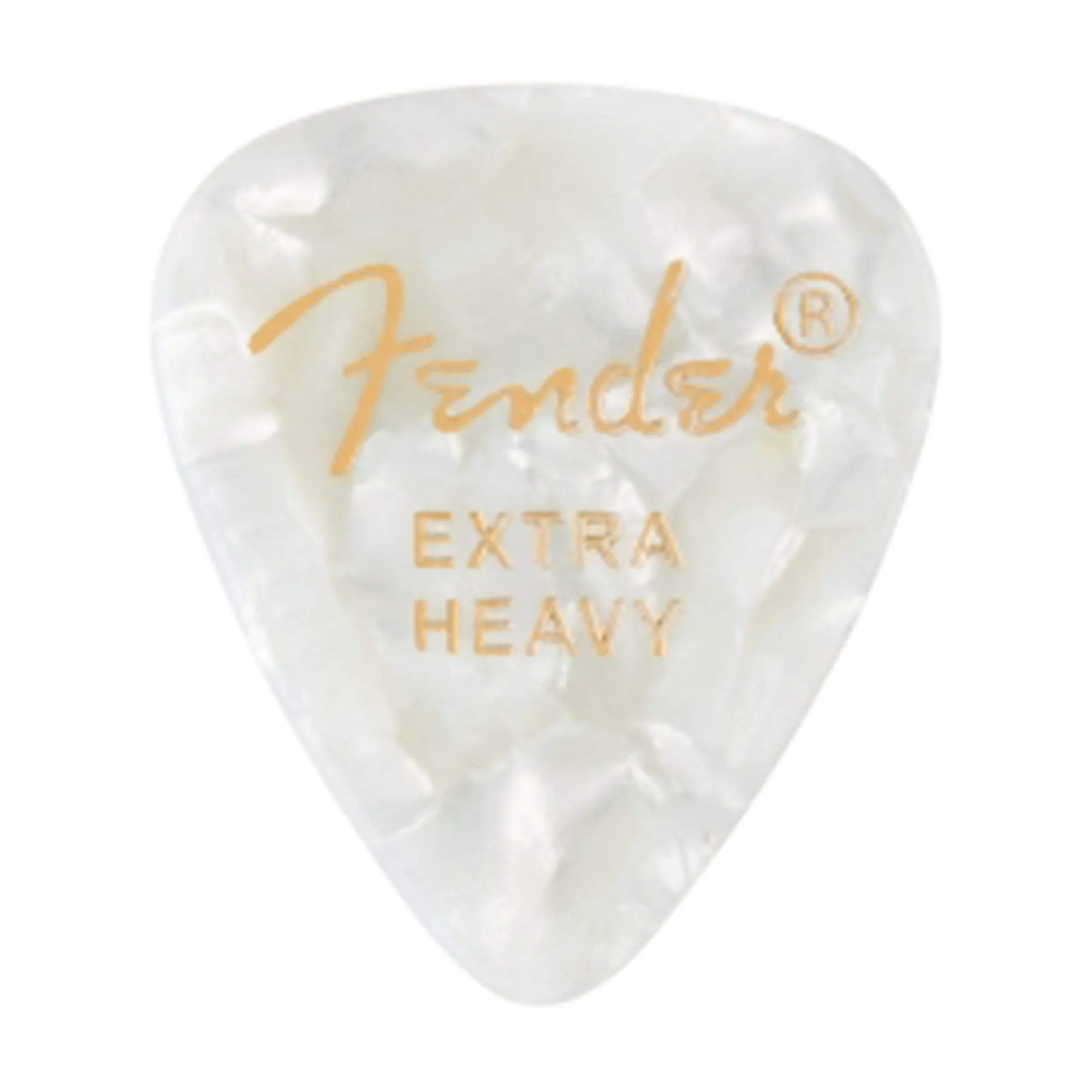 Fender White Moto Extra Heavy 2 Pack (24) Bundle