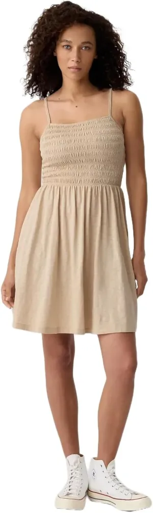 GAP Women's Smocked Midi Dress