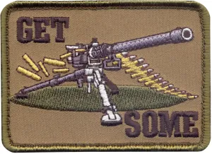 Get Some Lead Rifle Gun Shooting Morale Embroidered Patch 2.5" x 3.5"