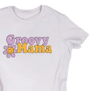 GROOVY MAMA (Purple/Yellow)- Unisex Tee