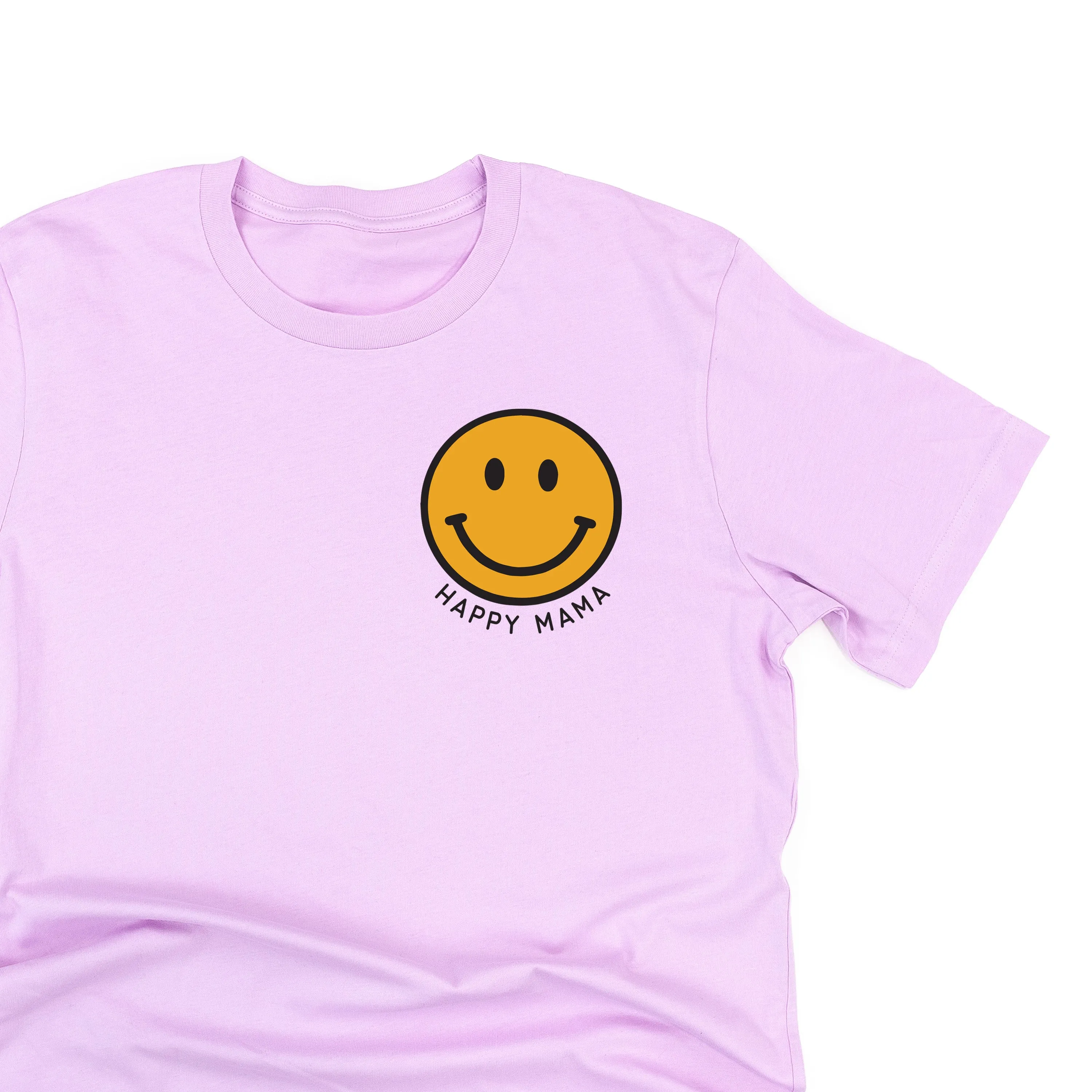 HAPPY MAMA - Smiley Face (YELLOW) - Unisex Tee
