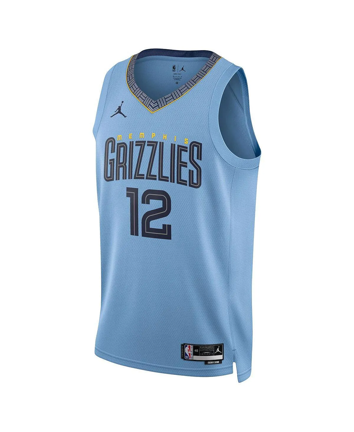 Ja Morant Memphis Grizzlies 2022/23 Statement Edition Swingman Jordan Men's Blue Men's T-Shirt