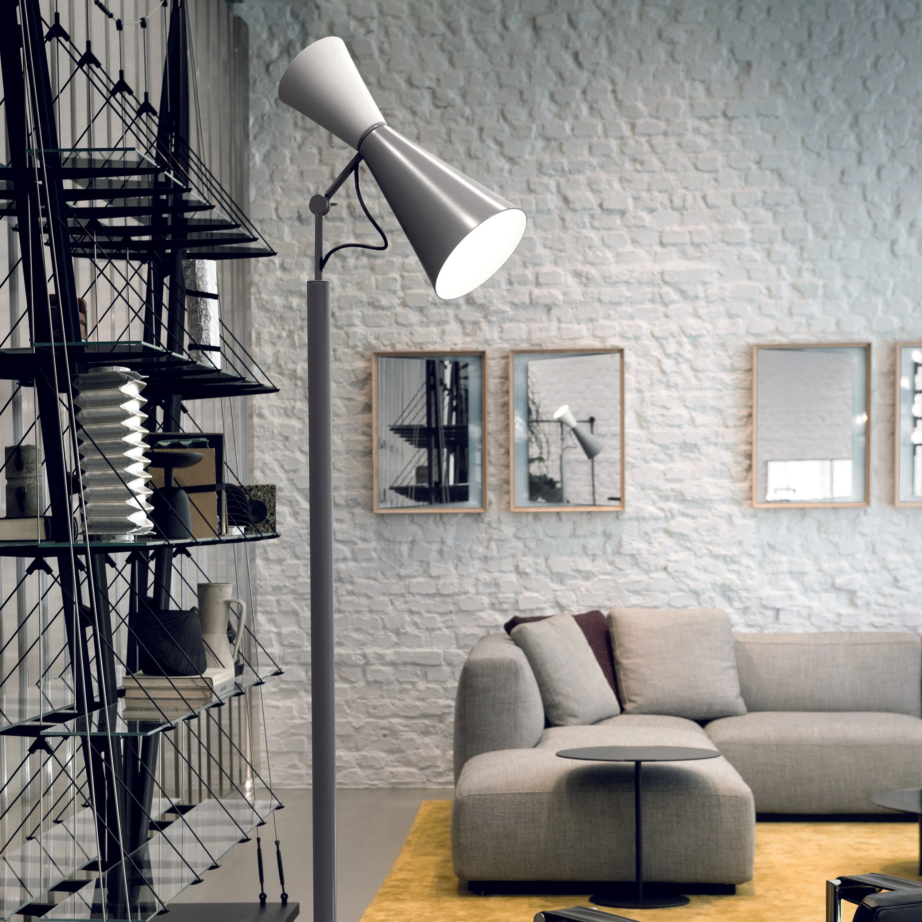 Le Corbusier Parliament Floor Lamp