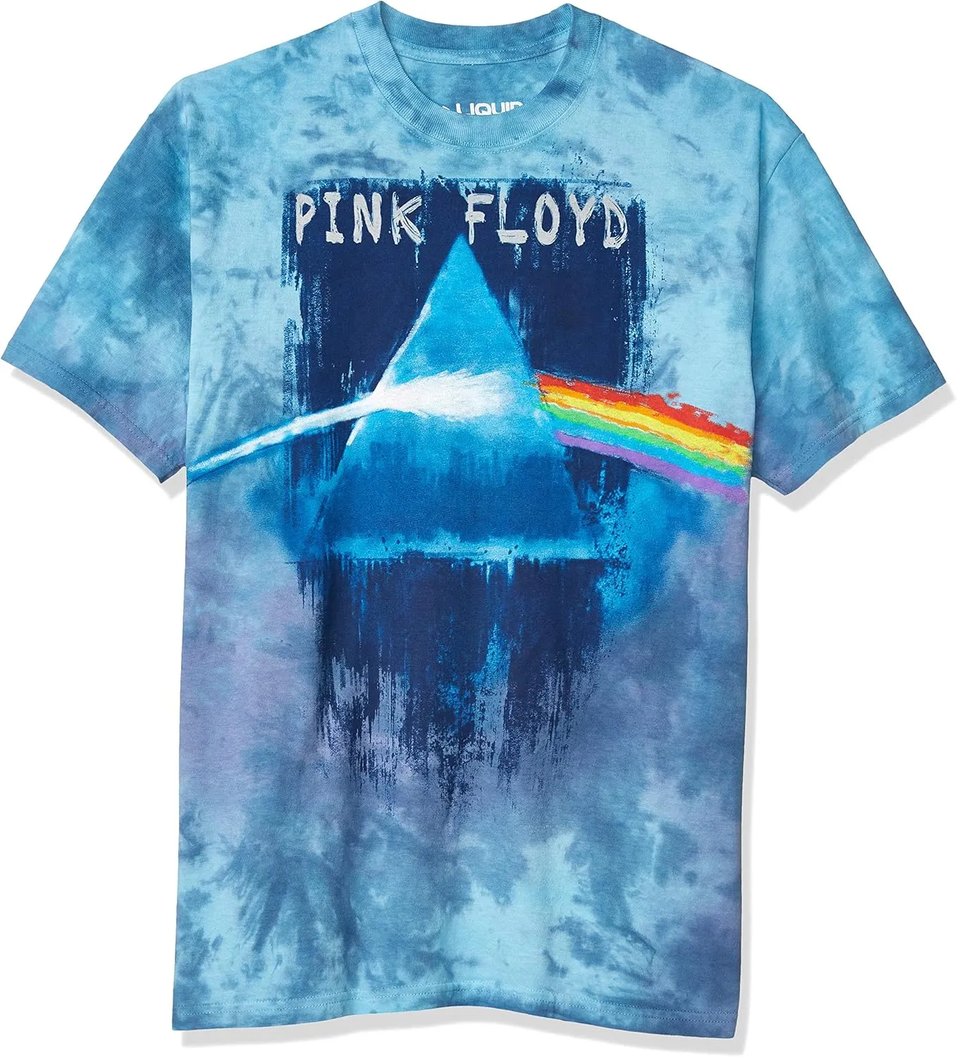 Liquid Blue Men's Prism paint T-shirt, Tie Dye
