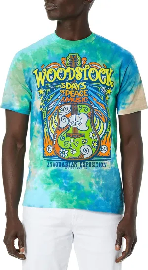 Liquid Blue Men's Woodstock Music Festival T-Shirt