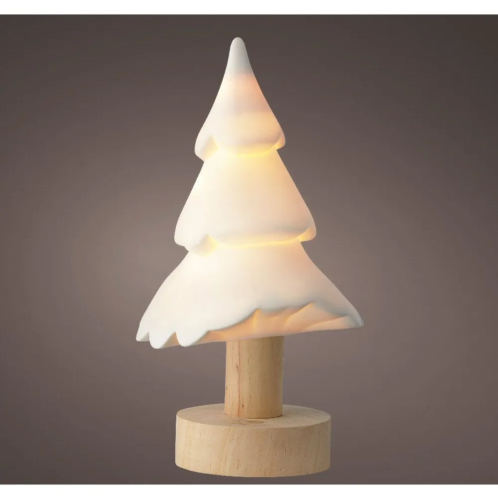 Lumineo 22cm LED Porcelain Tree Indoor Decoration