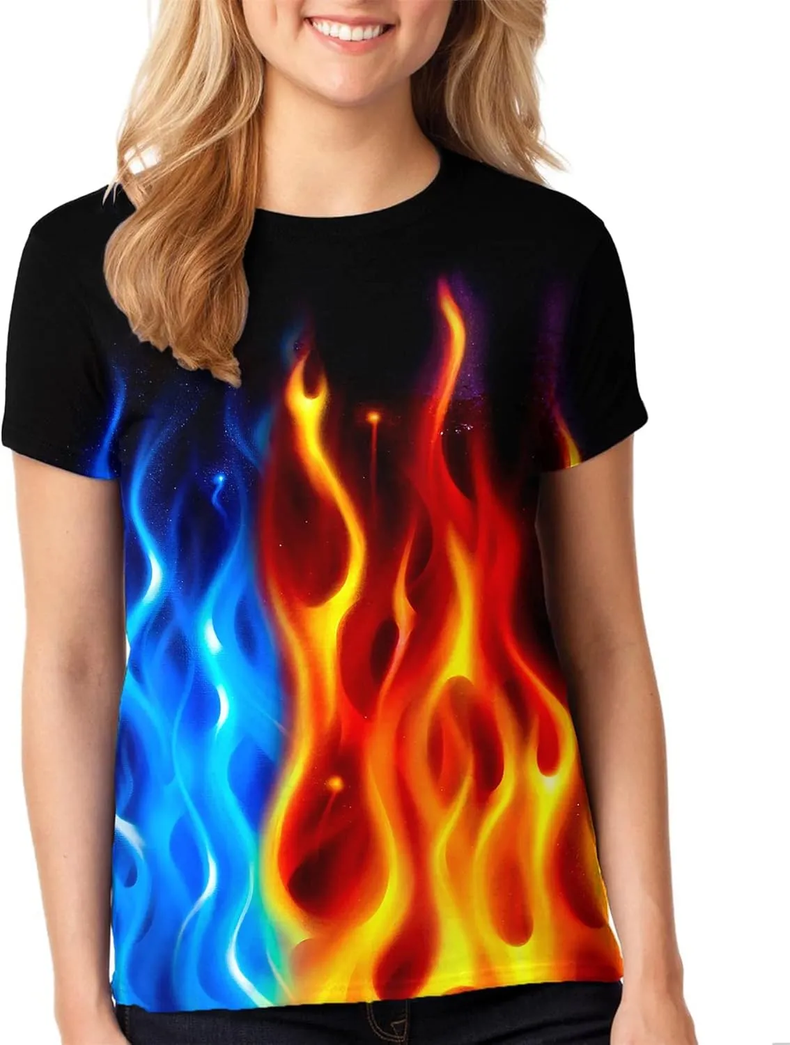 Men Women T-Shirts Unisex 3D Print Short Sleeve Crewneck Graphic Tees
