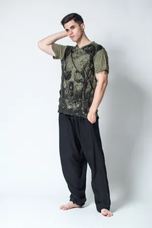 Mens Wonderland T-Shirt in Green