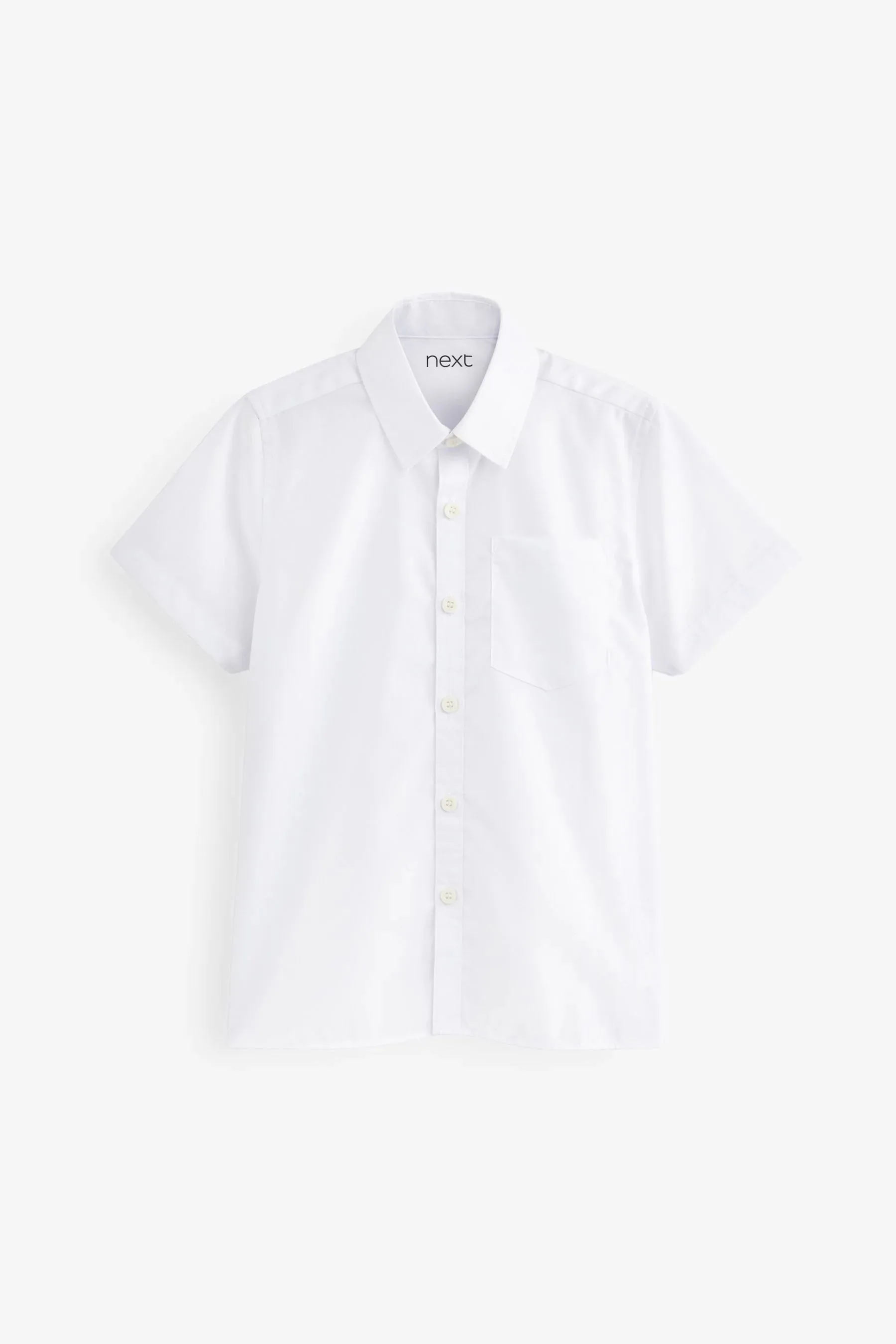 Next White Pack of 2 School Boys Shirt