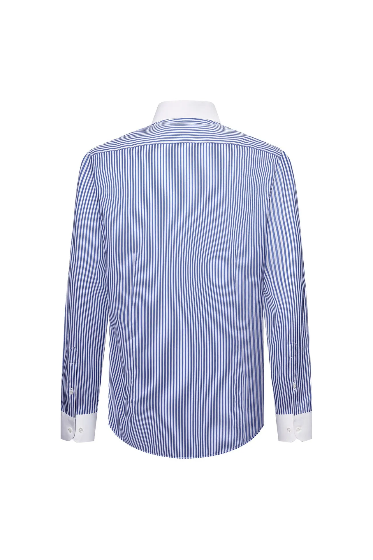 Premium Cotton Silk Stripe Shirt