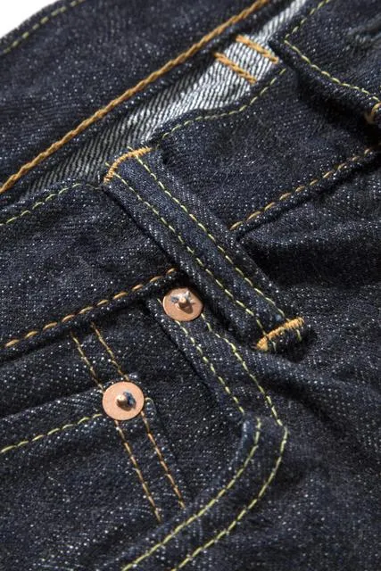 Pure Blue Japan XX-019 14oz Relaxed Taper Indigo Selvedge Denim