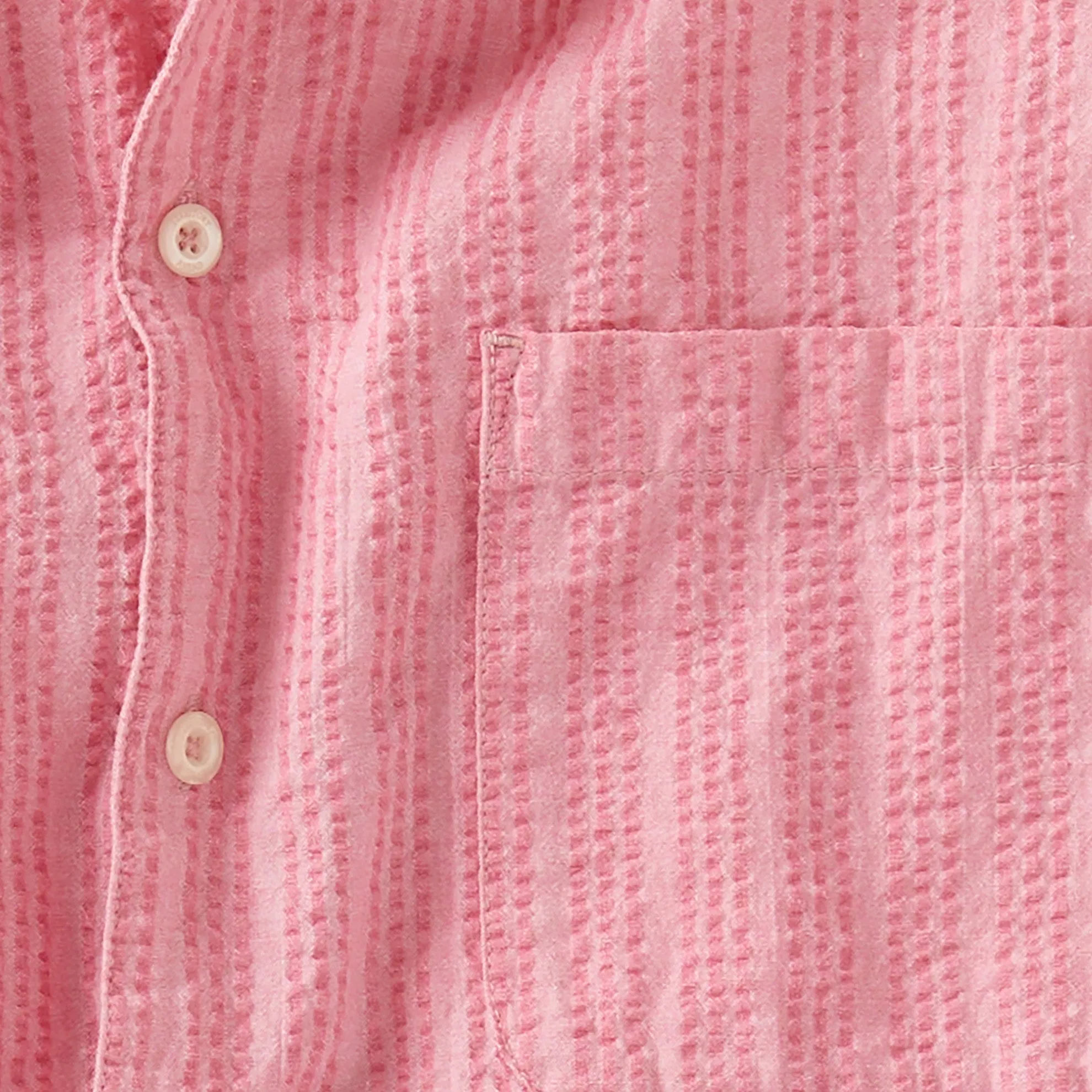 Short Sleeve Let It Breathe Seersucker Shirt - Tall