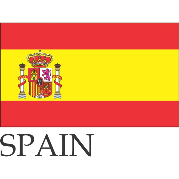 Spain Embroidered Flag Badge