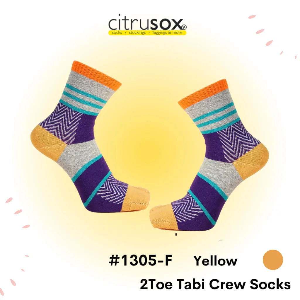 Stripes Tabi Ninja Crew Socks