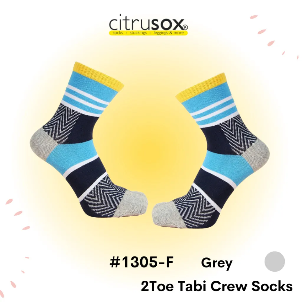 Stripes Tabi Ninja Crew Socks