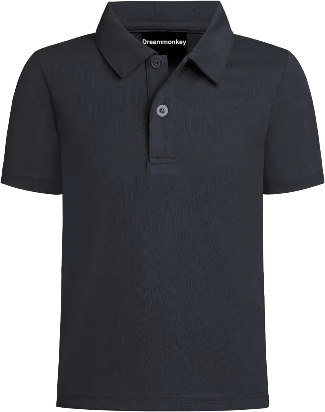 Toddler to Youth Boys' Performance Polo Kids Collared Golf Shirt School Uniform