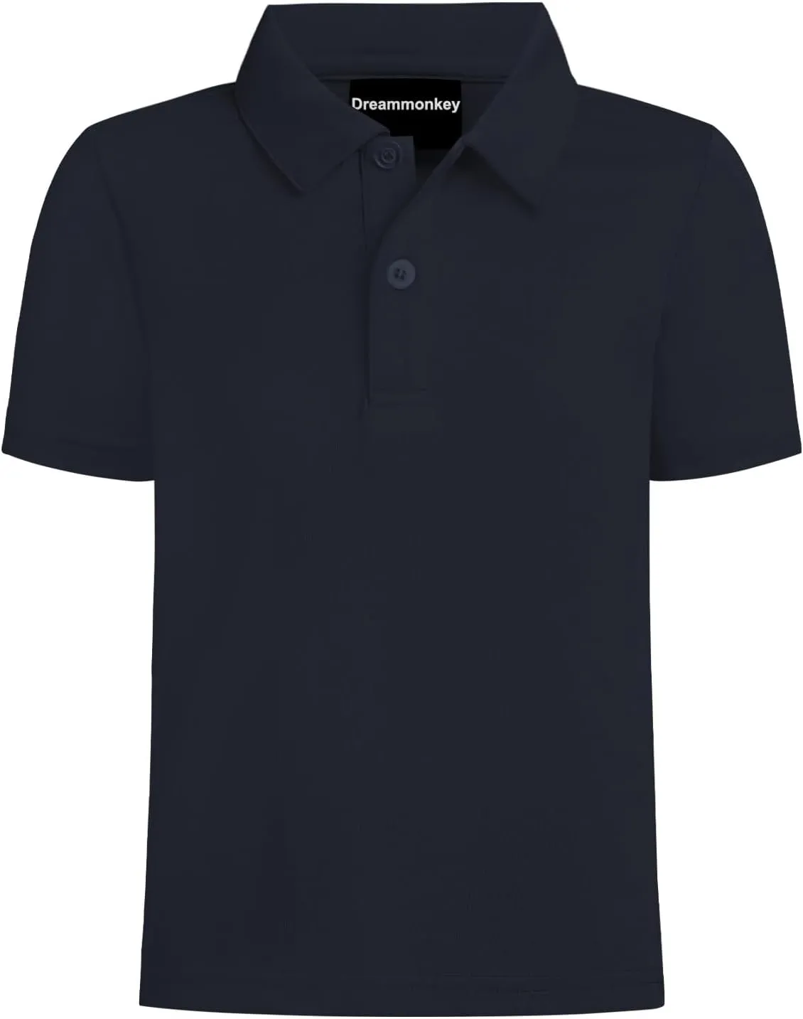 Toddler to Youth Boys' Performance Polo Kids Collared Golf Shirt School Uniform
