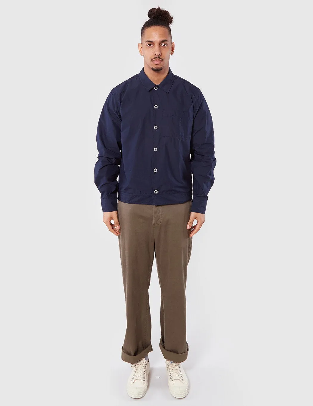 Universal Works Uniform Shirt - Navy Blue