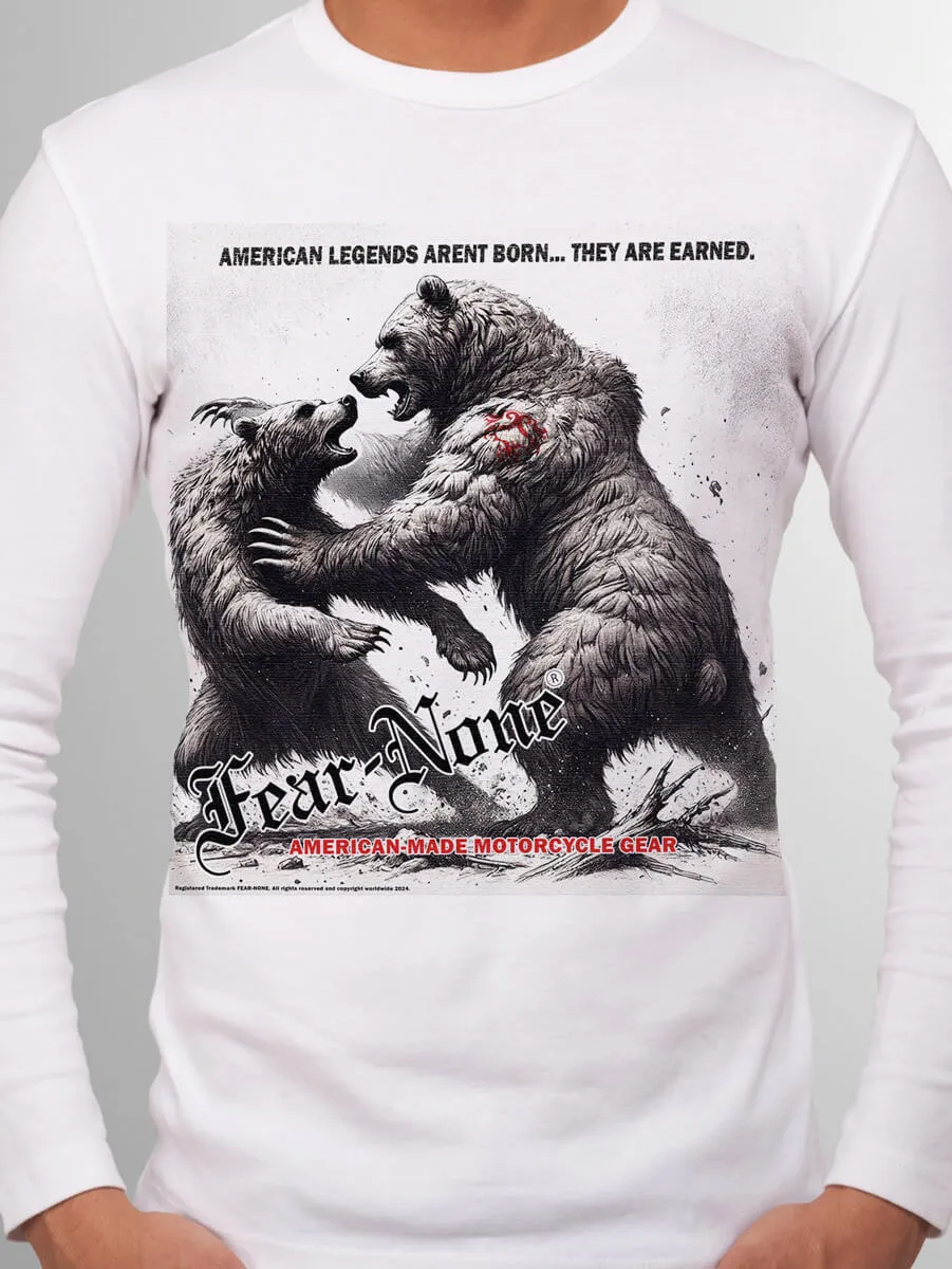 Wild Bill's Classic American Fighting Bears Long Sleeve Shirt