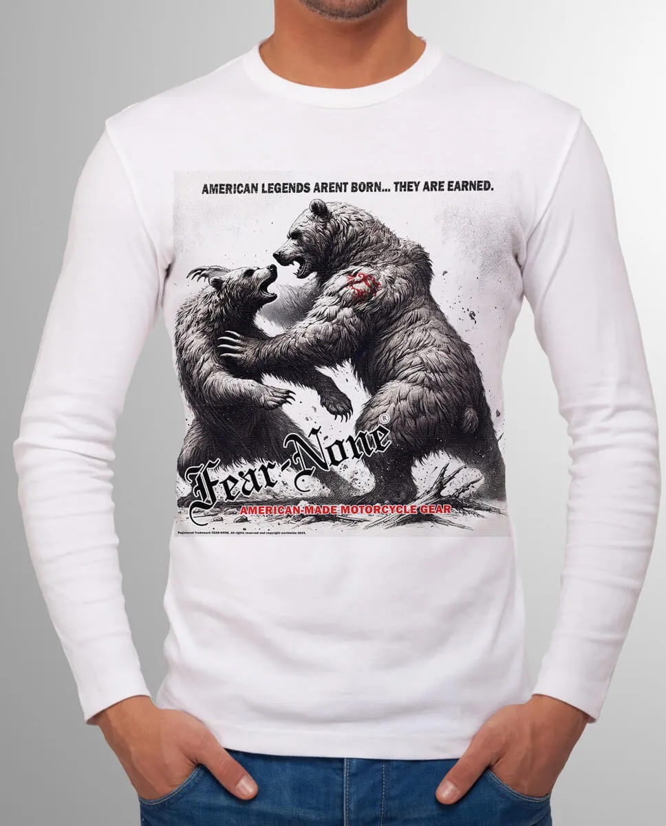 Wild Bill's Classic American Fighting Bears Long Sleeve Shirt