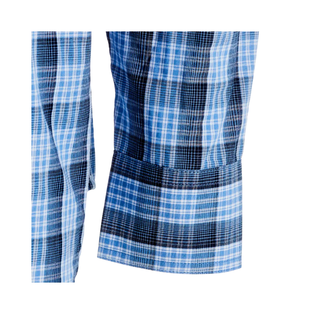 Wrangler Men's Riata Dress Plaid Big Shirt