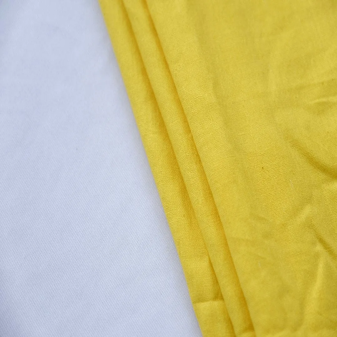 Yellow Pure Cotton Fabric